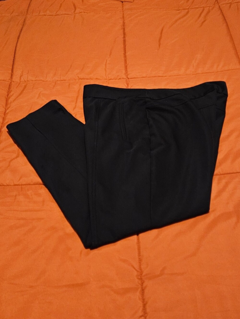 Chico's So Slimming Black Ankle Pants Size 1.5 No Pockets